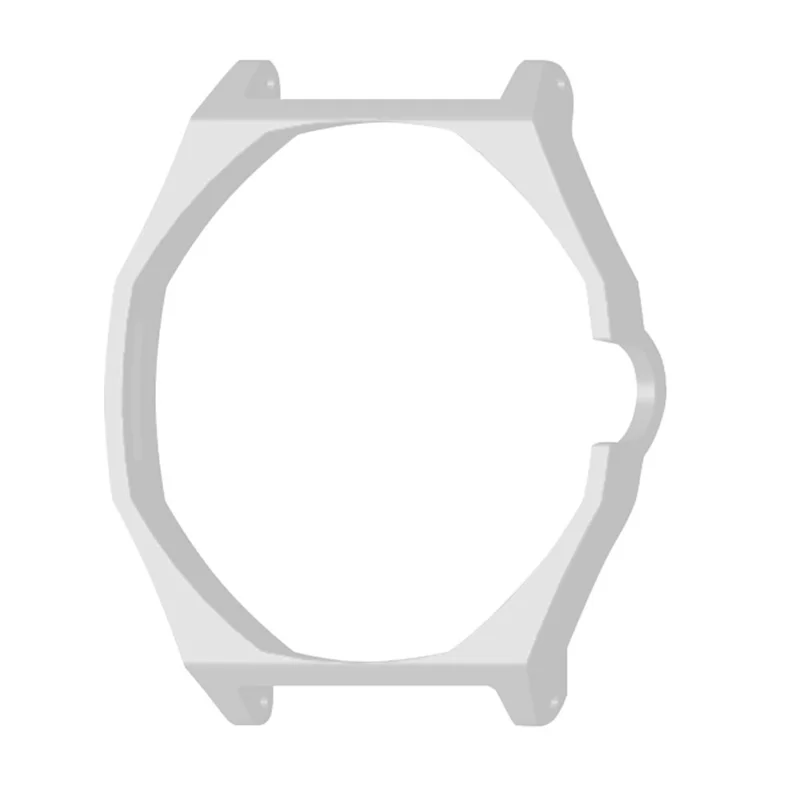 For Swatch Royal Pop Case 22mm Strap Interface PC Watch Protective Cover - White