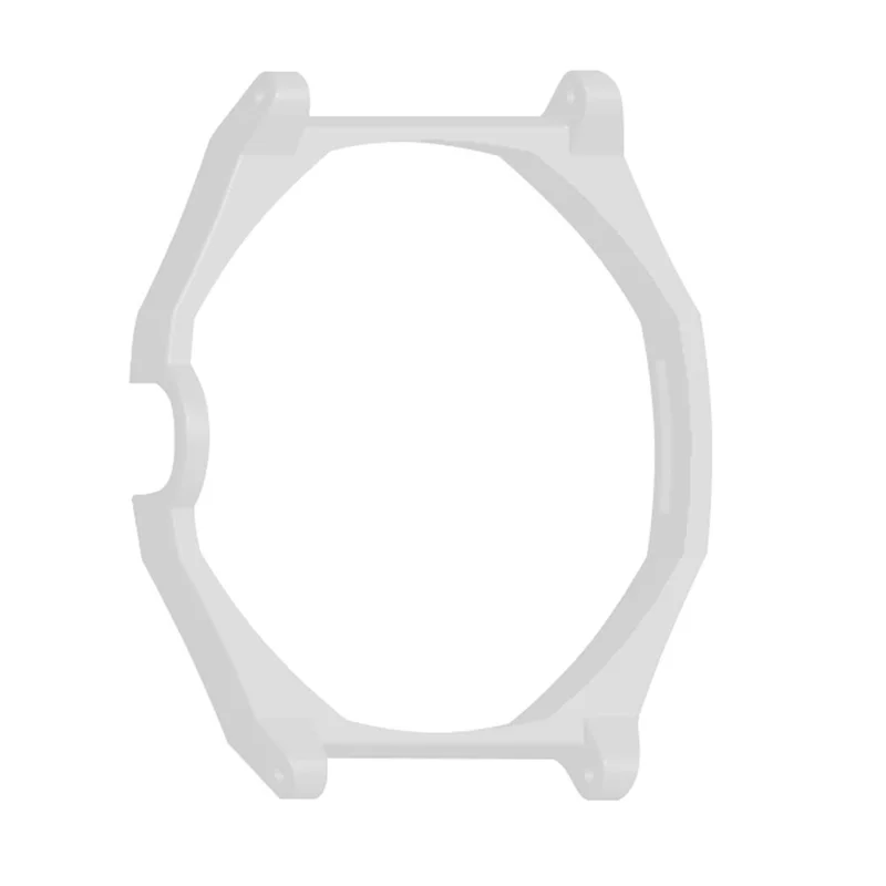For Swatch Royal Pop Case 22mm Strap Interface PC Watch Protective Cover - White
