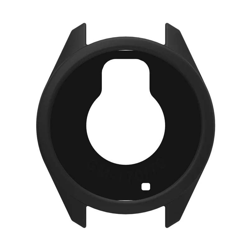 For Garmin Forerunner 170 / Forerunner 70 Watch Case Scratch Resistant Silicone Protective Cover - Black