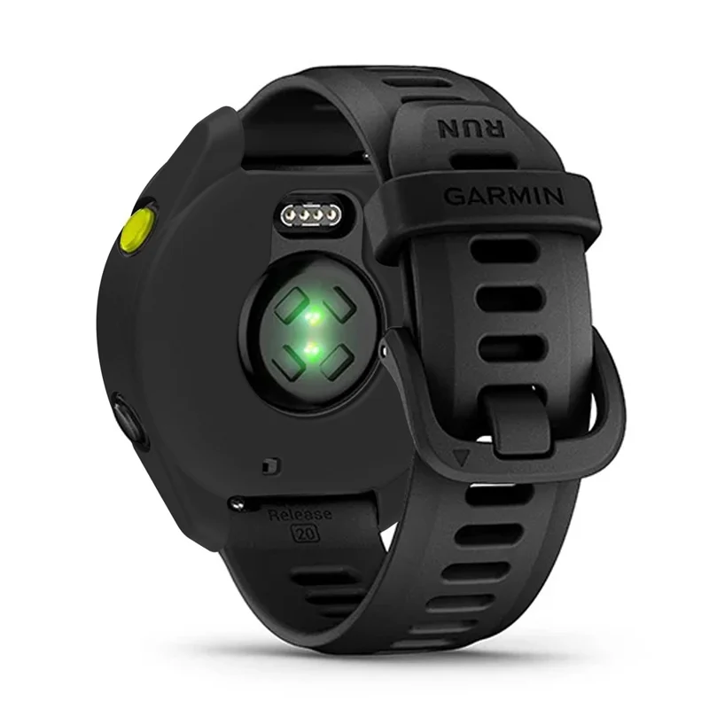 For Garmin Forerunner 170 / Forerunner 70 Watch Case Scratch Resistant Silicone Protective Cover - Black