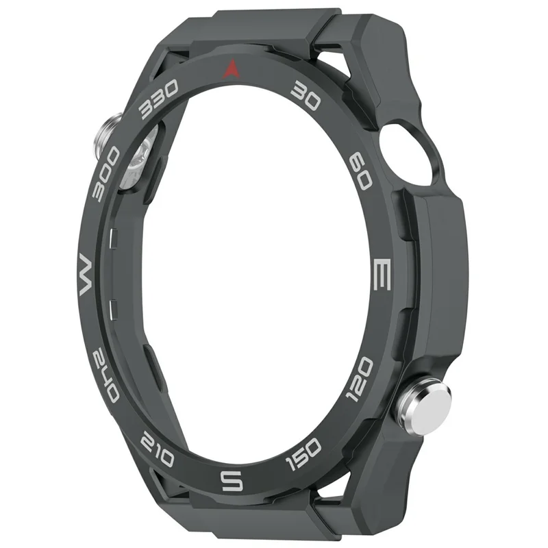 For Huawei Watch GT 7 Pro 46mm PC Protective Case Smart Watch Transfer Cover Shell - Black