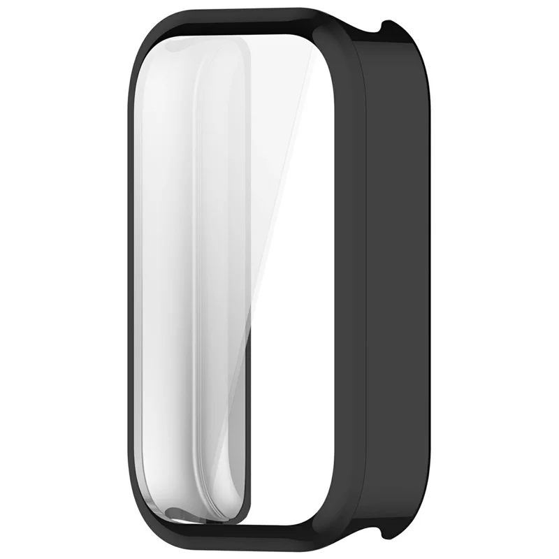 For Xiaomi Smart Band 11 Active Electroplating TPU Protective Cover Watch Case with Screen Film - Black
