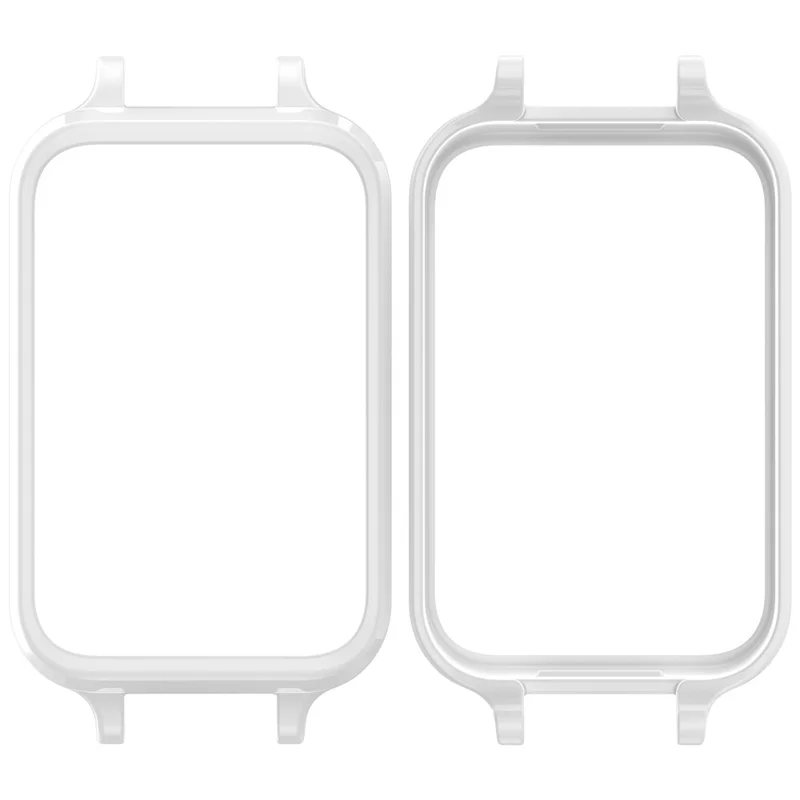 12mm Smart Watch Case for Honor Band 11 / 10 Lightweight PC Protective Frame - White