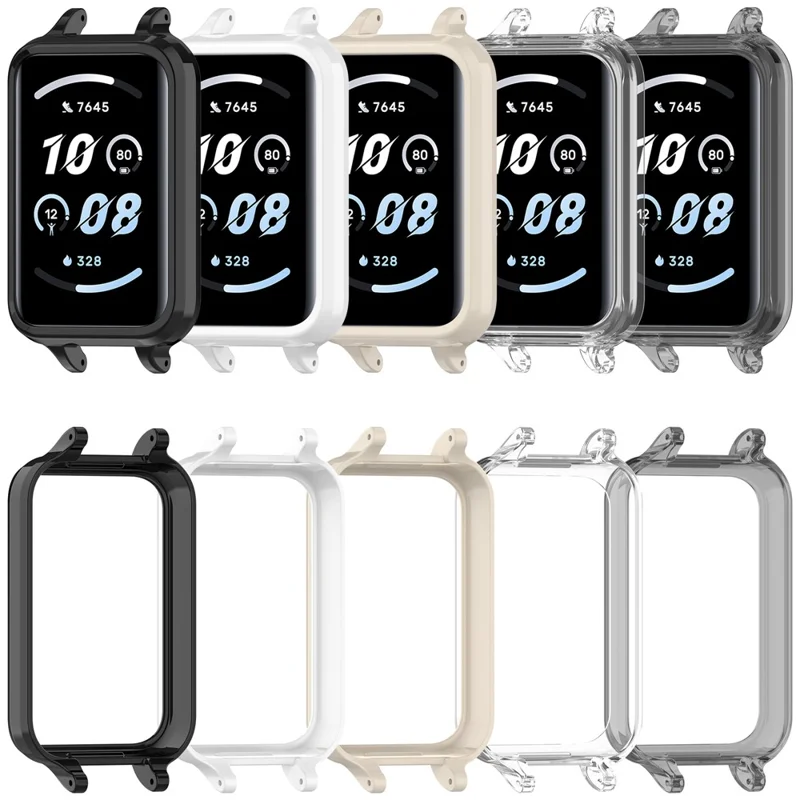 12mm Smart Watch Case for Honor Band 11 / 10 Lightweight PC Protective Frame - White