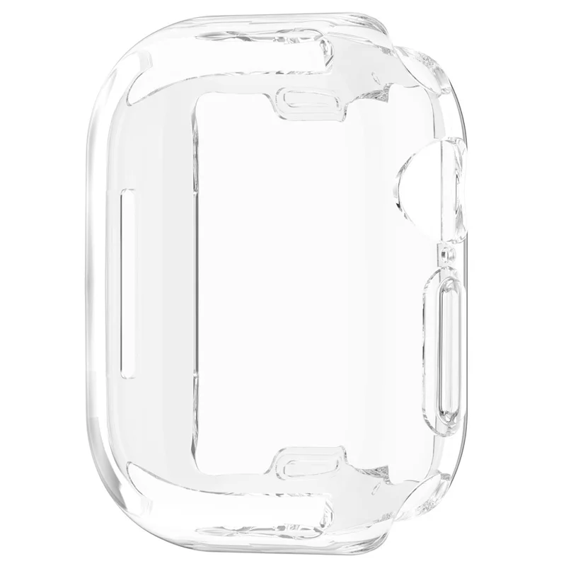For Apple Watch Series 12 46mm Watch Case TPU Full Cover Protector - Transparent