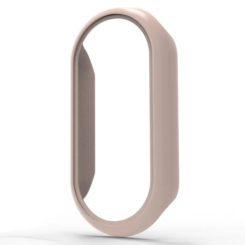 For Xiaomi Smart Band 11 / Band 11 NFC Case Hollow Half Coverage Protective Watch Cover - Pink