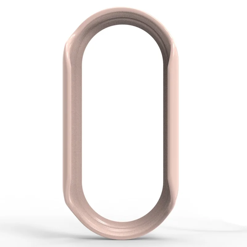 For Xiaomi Smart Band 11 / Band 11 NFC Case Hollow Half Coverage Protective Watch Cover - Pink