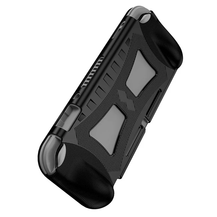 Anti Fall Soft TPU Protective Case Cover for Nintendo Switch Lite - Black