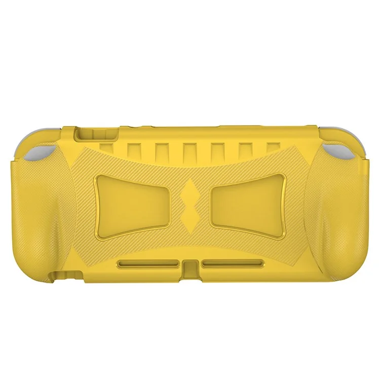 Anti Fall Soft TPU Protective Case Cover for Nintendo Switch Lite - Yellow