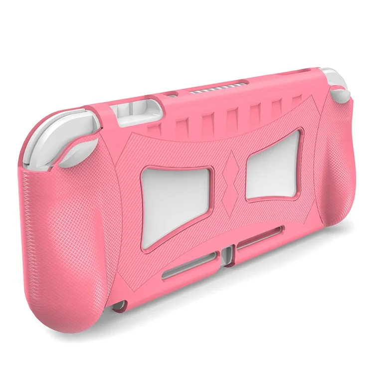Anti Fall Soft TPU Protective Case Cover for Nintendo Switch Lite - Pink