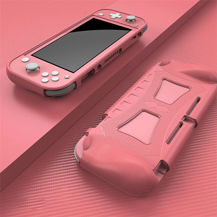 Anti Fall Soft TPU Protective Case Cover for Nintendo Switch Lite - Pink