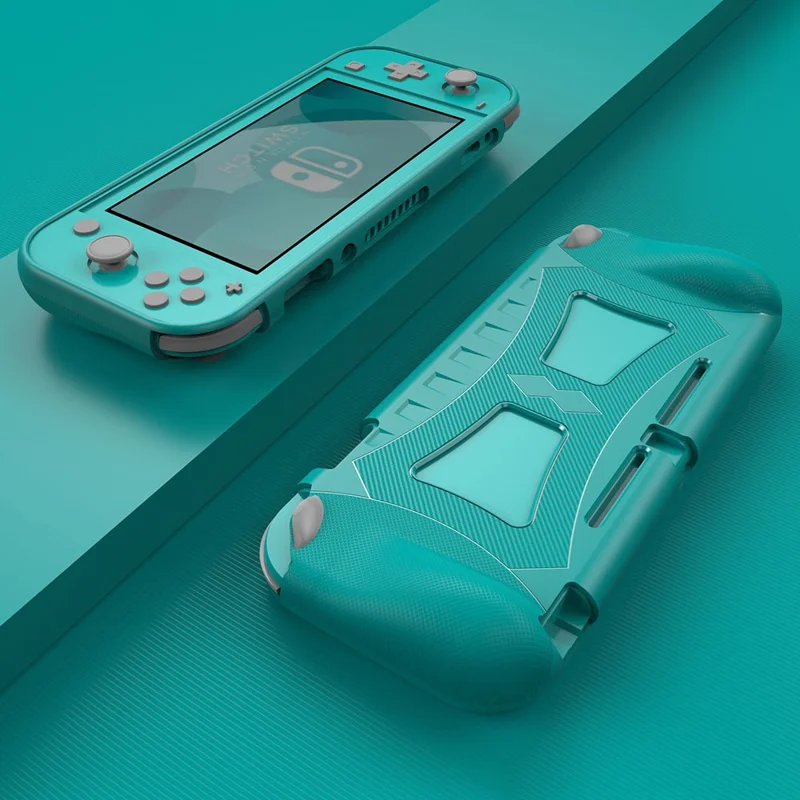 Anti Fall Soft TPU Protective Case Cover for Nintendo Switch Lite - Blue