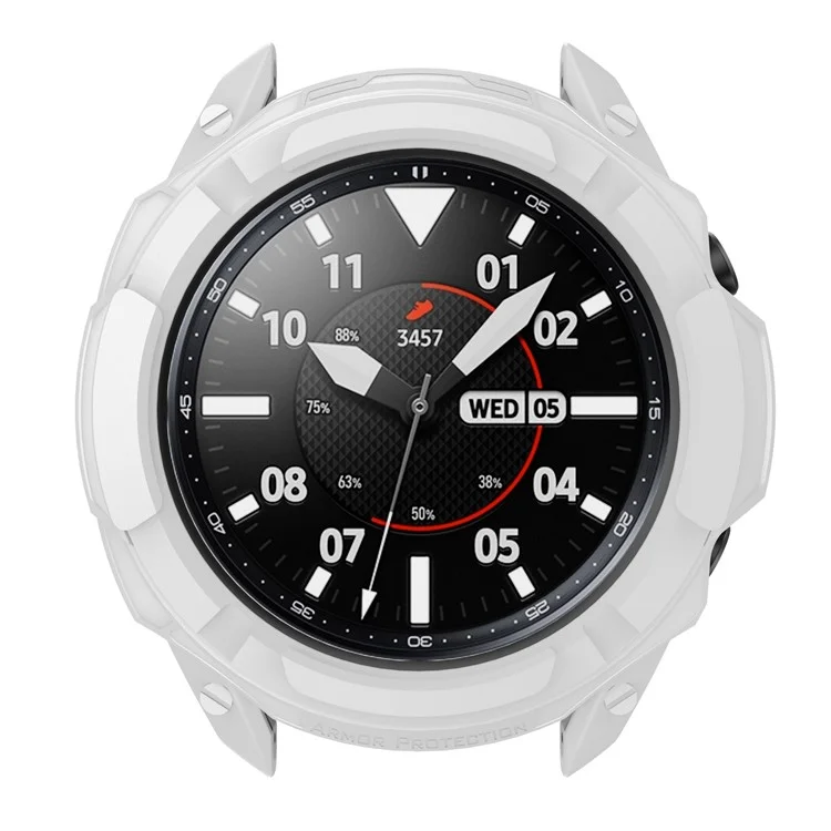 Smart Watch Protective TPU Frame Case Cubre Para Samsung Galaxy Watch3 41 mm - Blanco