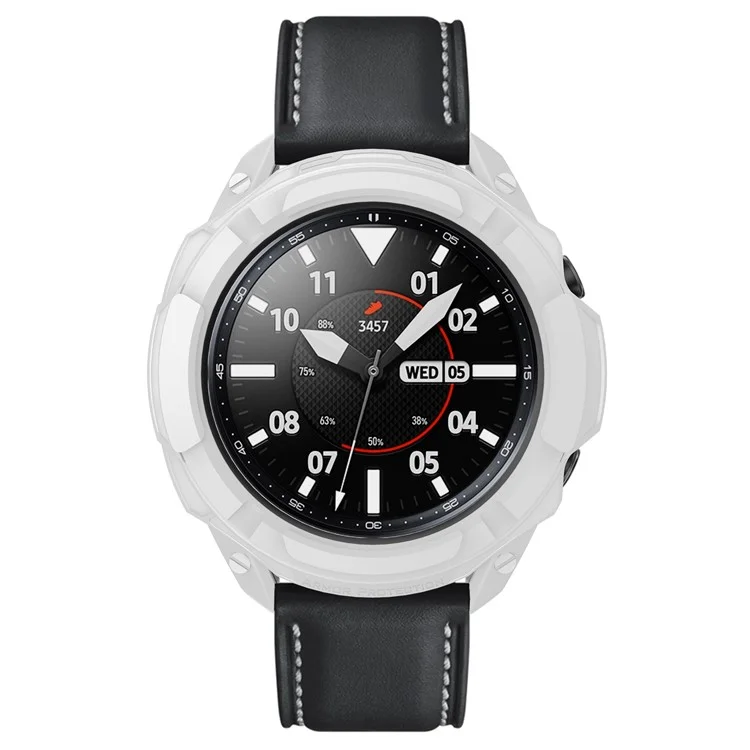 Smart Watch Protective TPU Frame Case Cubre Para Samsung Galaxy Watch3 41 mm - Blanco