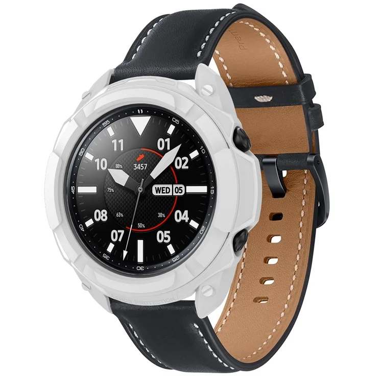 Smart Watch Protective TPU Frame Case Cubre Para Samsung Galaxy Watch3 41 mm - Blanco