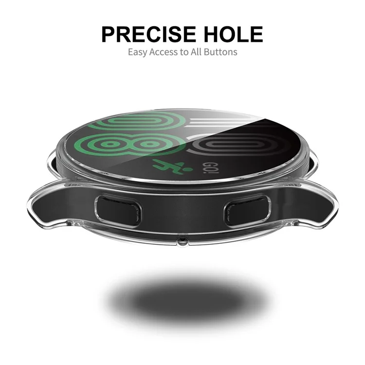 ENKAY HAT PRINCE Transprent Full Protection TPU Copertina di Orologio Per Samsung Galaxy Watch4 44mm