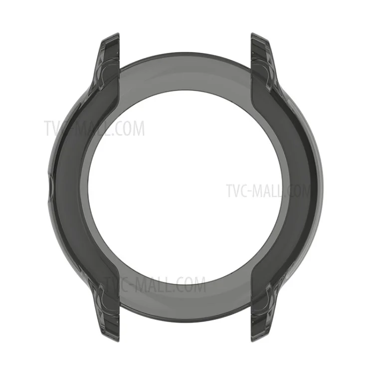 Para Imilab KW66 / YAMAY SW022 Clear Soft TPU Protector Bumper Watch Protective Case Frame Cover Shell - Transparente Negro