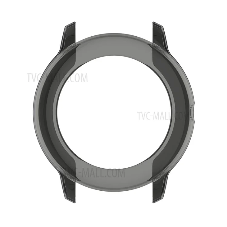 Para Imilab KW66 / YAMAY SW022 Clear Soft TPU Protector Bumper Watch Protective Case Frame Cover Shell - Transparente Negro