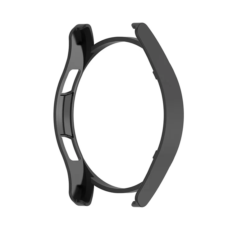 Étui à Coque Dur Protectrice de Protection Contre la Poussière Anti-drop Creused Half-pack Pour Samsung Galaxy Watch4 44m - le Noir