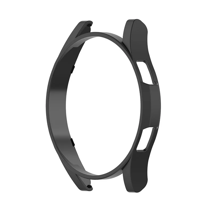 Caixa de Casca Dura de Proteção à Prova de pó de pó de Meio Pacote Oco Para o Samsung Galaxy Watch4 44mm - Preto