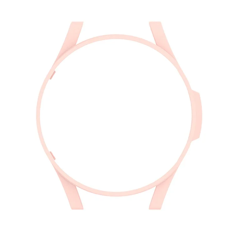 Hard PC Bumper Watch Frame Cover Half-pack Hollowed Protective Case for Samsung Galaxy Watch4 40mm - Pink