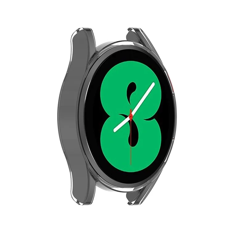 Boîtier PC Hollowed Half-Pack Frame Couvercle transparent pour Samsung Galaxy Watch4 40mm - Blanc transparent