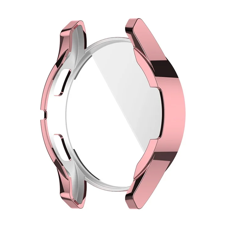 Design de Eletroplatação TPU Smart Watch Protetive Case Caso Para Samsung Galaxy Watch4 44mm SM-R870 - Rosa