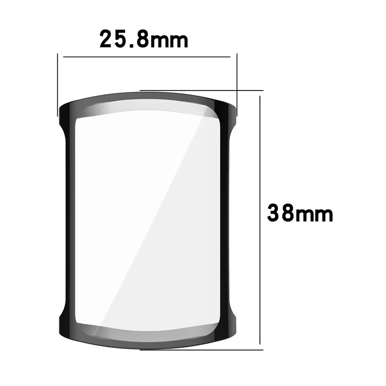Housse de protection globale en TPU souple avec électrodépôt Ultra-Fine pour Fitbit Charge 5 - Transparente