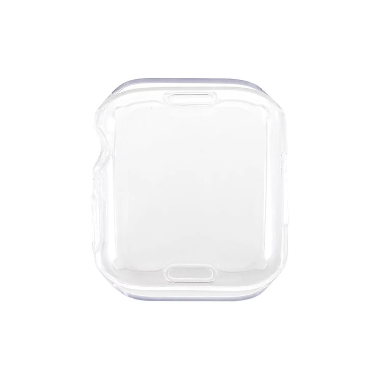 Für Apple Watch Series 9 / 8 / 7 41mm Soft TPU Wasserdruck-freie Innen Rundumschutz-Klar Schutzhülle