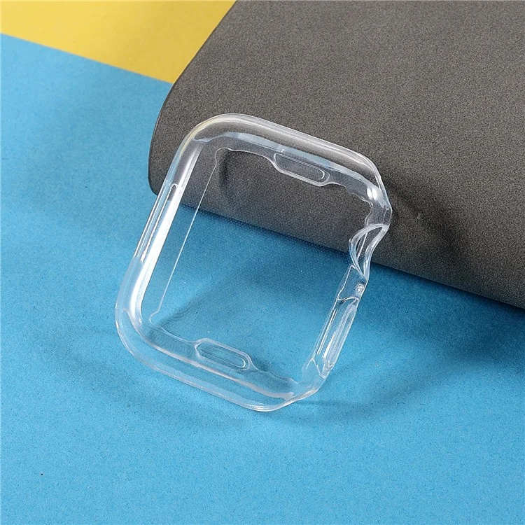 Für Apple Watch Series 9 / 8 / 7 41mm Soft TPU Wasserdruck-freie Innen Rundumschutz-Klar Schutzhülle