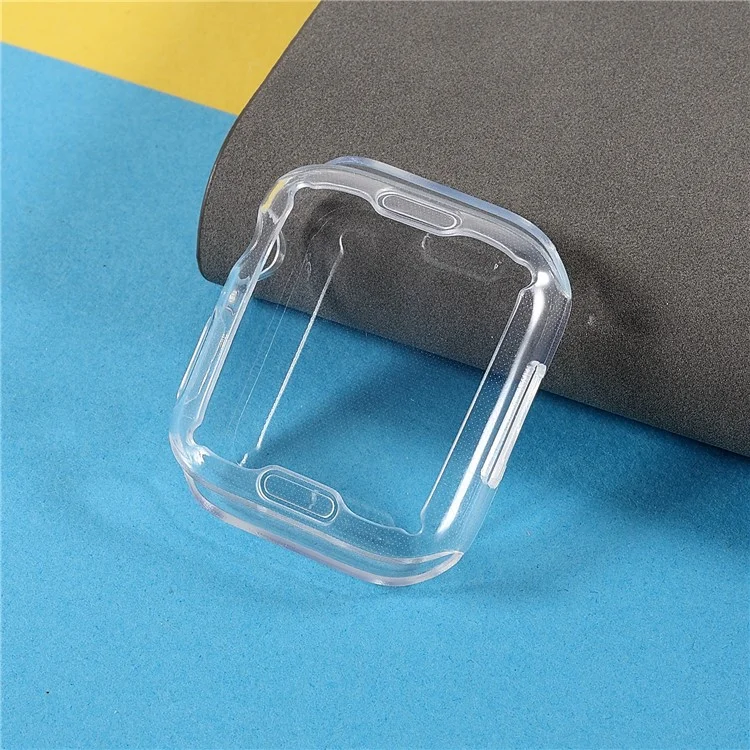 Anti-Wasserzeichen Soft TPU HD Clear Ultra-Dünne Gesamtschutzabdeckung für Apple Watch Series 9 / 8 / 7 45mm