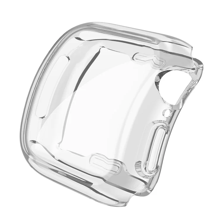 TPU Suave Alrededor de la Caja Protectora HD Clear Ultra-dino Para la Serie Apple Watch 7 45 mm