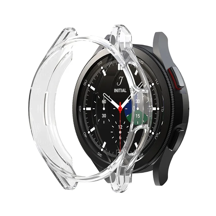 Anti-Scratch Transparent TPU Protective Case Cover für Samsung Galaxy Watch4 Classic 46mm - Transparent