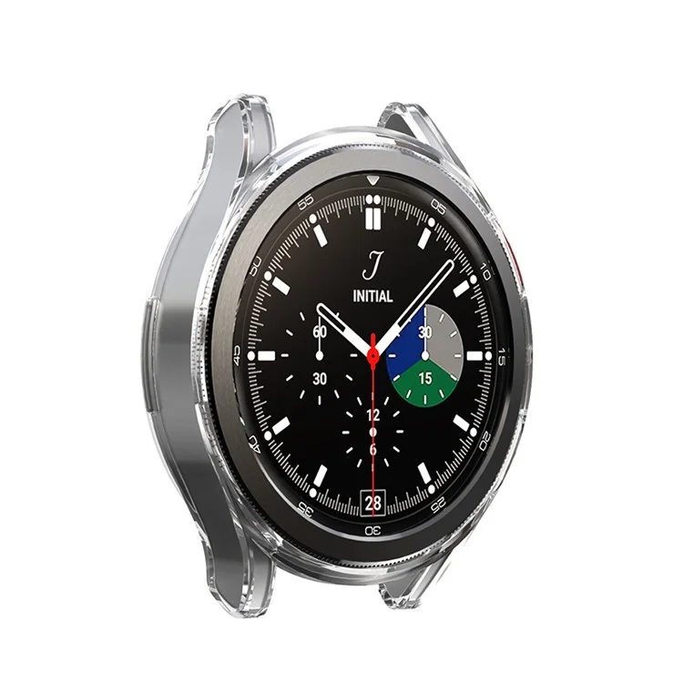 Anti-Scratch Transparent TPU Protective Case Cover für Samsung Galaxy Watch4 Classic 46mm - Transparent