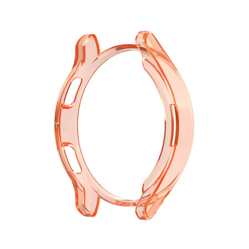 Przezroczysta ochronna obudowa z miękkiego TPU chroniąca przed zarysowaniami do Samsung Galaxy Watch4 Classic 46 mm – Pomarańczowy