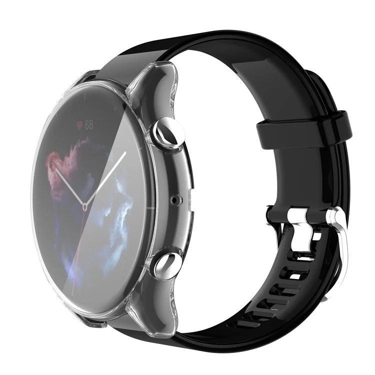 Transparent Soft TPU Ultra-Thin Overall Protective Cover Case for Huami Amazfit GTR3/GTR3 Pro