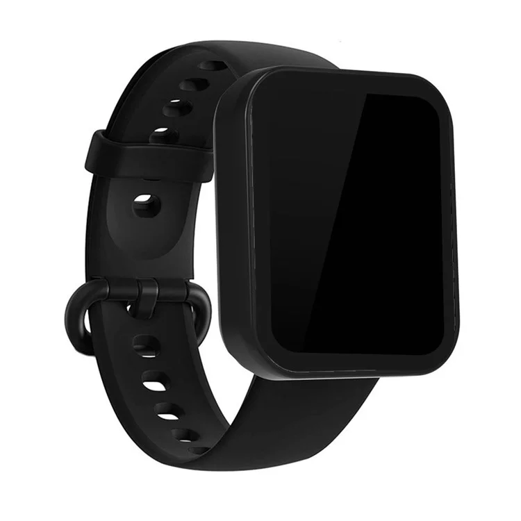 Étui de Protection Polyvalente Mate PC Mate Avec Protecteur D'écran en Verre Trempé Pour la Montre Xiaomi Redmi 2 - le Noir