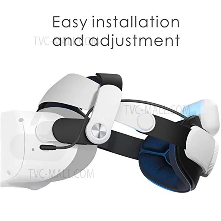 BOBOVR M2 Pro For Oculus Quest 2 Head Strap with 5200mAh Battery Pack, for Enhanced Support and Comfort in VR