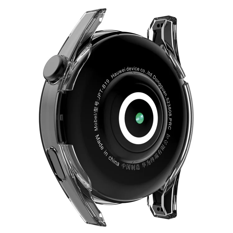 Clear Full Coverage Scratch-resistant TPU Watch Case Protective Cover for Huawei Watch GT 3 42mm - Transparent White
