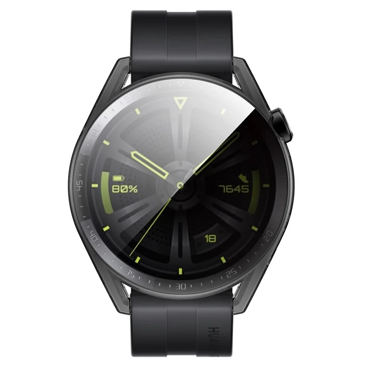 Clear Full Coverage Scratch-resistant TPU Watch Case Protective Cover for Huawei Watch GT 3 42mm - Transparent White