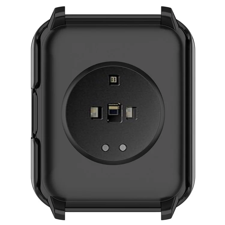Gut Geschützte Hard-pc-hülle Mit Hd-anti-kratzer-schildschutzschutzschutz Für Realme Watch 2 - Schwarz