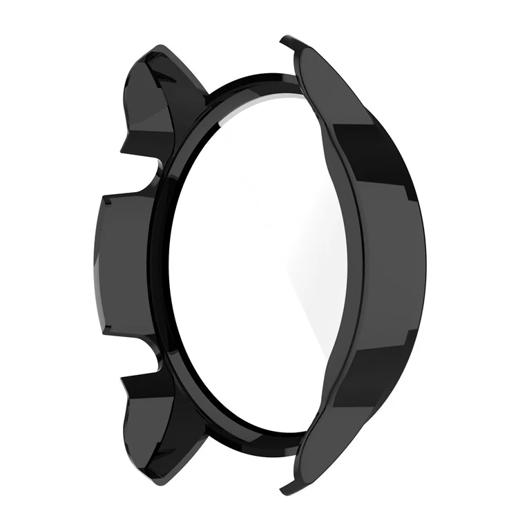 2 em 1 Smart Watch Hard PC Frame + Caixa de Relógio de Protetor de Tela de Vidro Temperado Para Xiaomi Mi Watch Color Sport - Preto