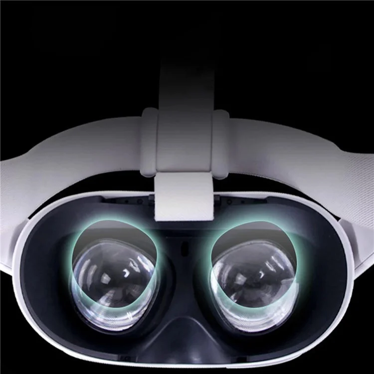 Hifylux Q2-FF6 4pcs Protection d'écran Souple en TPU Haute Définition pour Lentilles de Lunettes VR Oculus Quest 2