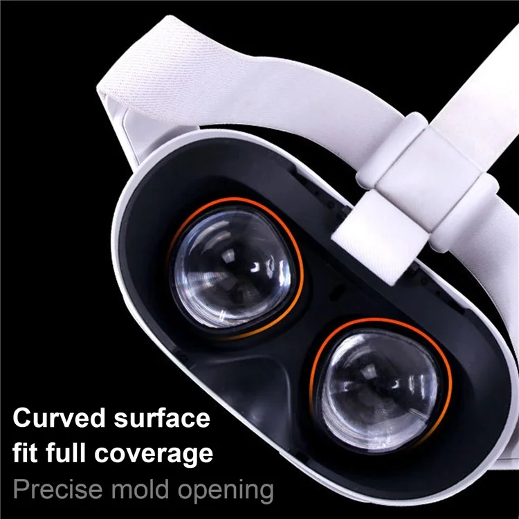 Hifylux Q2-FF6 4pcs Protection d'écran Souple en TPU Haute Définition pour Lentilles de Lunettes VR Oculus Quest 2