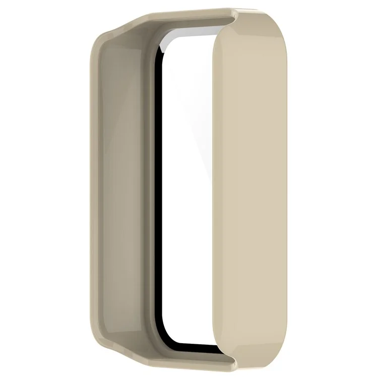 Cas De Montre PC Anti-goutte De Protection Anti-goutte De Verre De Verre Trempé Pour Xiaomi Redmi Smart Band Band Pro - Ivoire