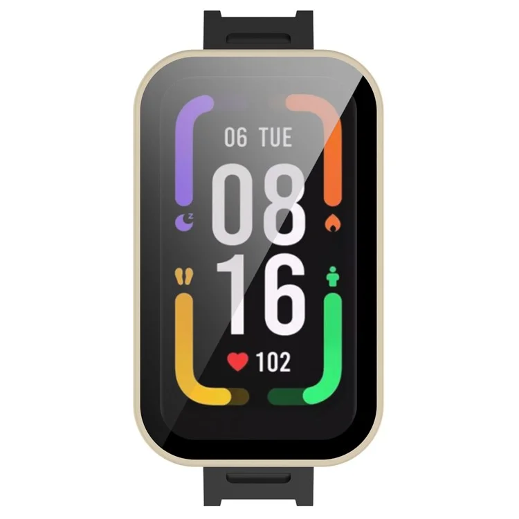 Cas De Montre PC Anti-goutte De Protection Anti-goutte De Verre De Verre Trempé Pour Xiaomi Redmi Smart Band Band Pro - Ivoire