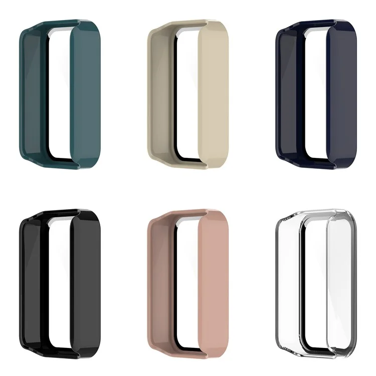 Cas De Montre PC Anti-goutte De Protection Anti-goutte De Verre De Verre Trempé Pour Xiaomi Redmi Smart Band Band Pro - Ivoire