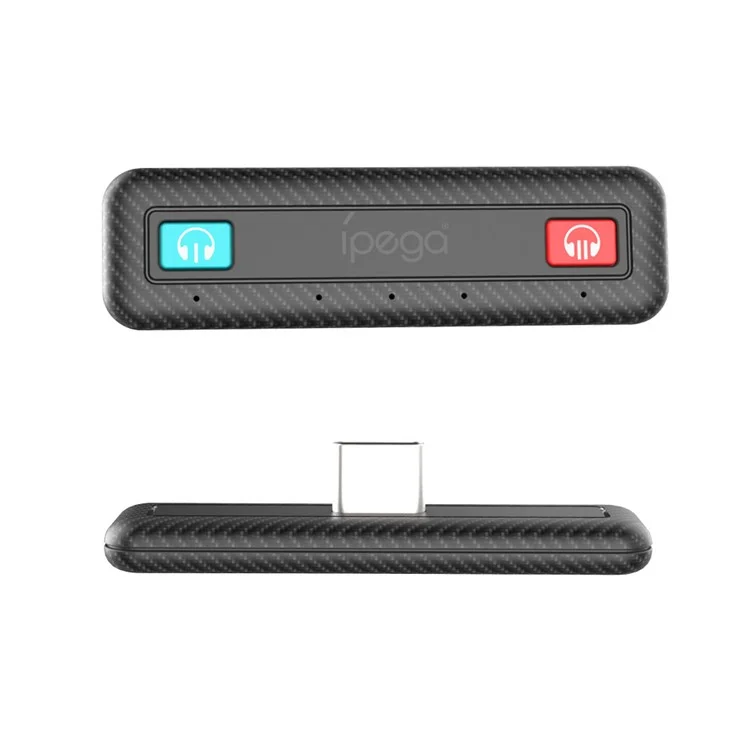 IPEGA PG-SW063 Dual Bluetooth 5.0 Audio Adapter Mini Receiver Wireless Headphone Transmitter für PS4/Nintendo Switch Lite