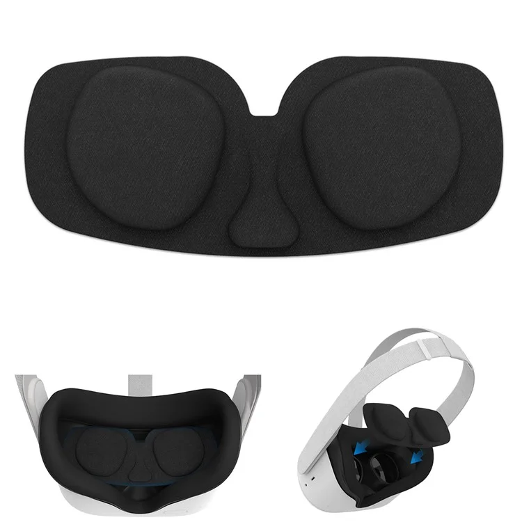 Couvercle de Protection de L'objectif VR Lunettes Accessoires Couvercle de Protection Contre la Poussière à Poussière Douce Pour Oculus Quest 2