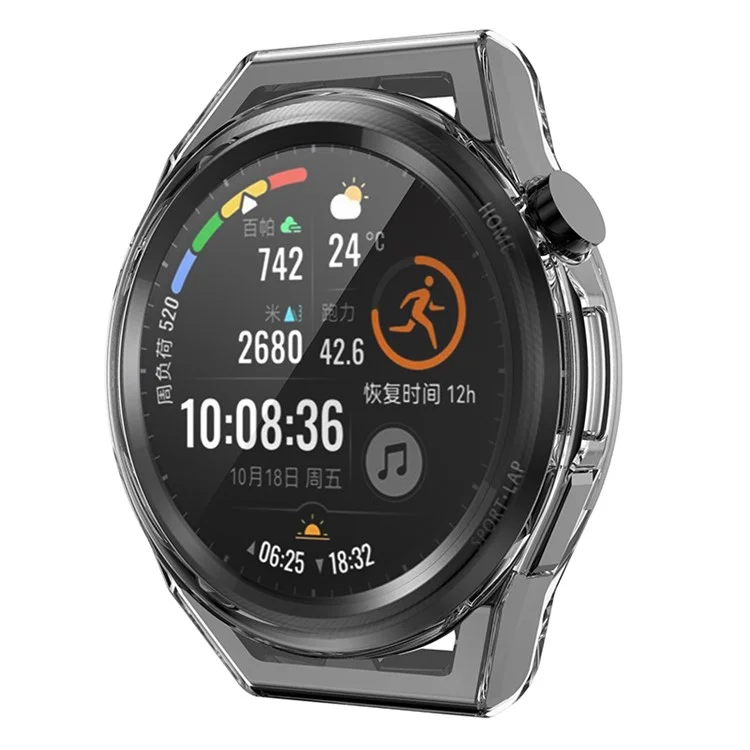 Smart Watch Anti-arranhamento Caso TPU de Cobertura Completa de Proteção Para Huawei Watch GT Runner - Transparente